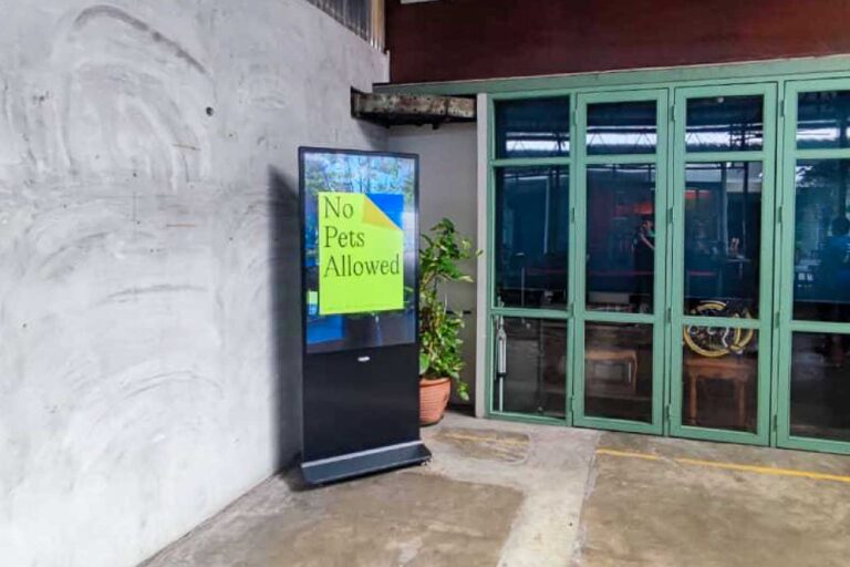 VEXO Digital Kiosk / Standee at A Place Where – APW