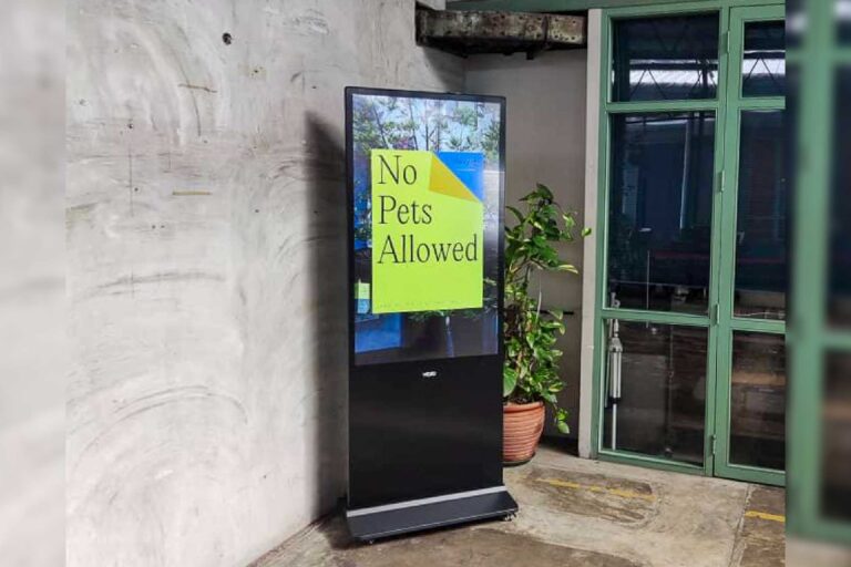 VEXO Digital Kiosk / Standee at A Place Where – APW