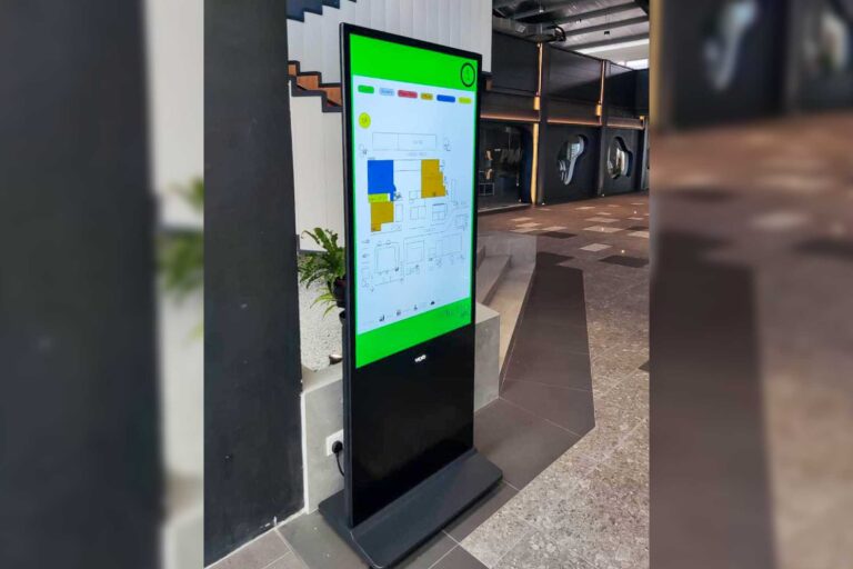 VEXO Digital Kiosk / Standee at A Place Where – APW