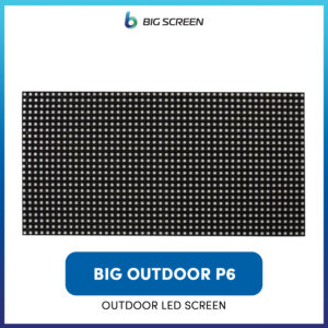 BIG OUTDOOR P6 LED SCREEN
