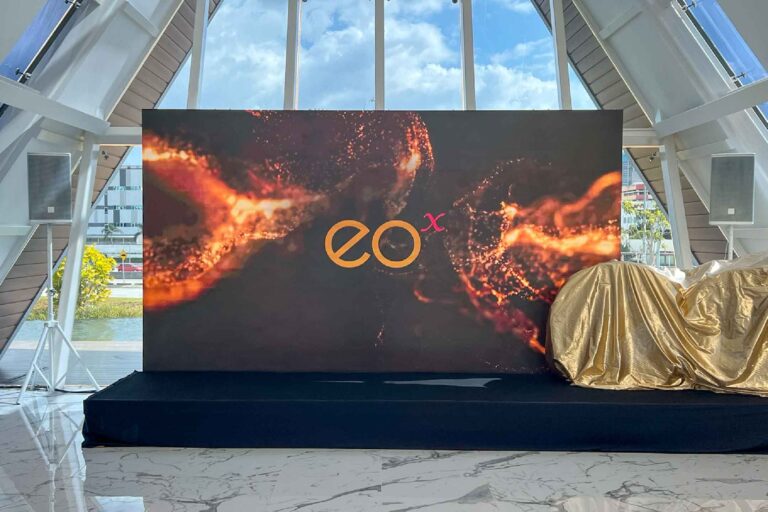Event / Rental LED Screen at EOX Malaysia Launching Event, Astana at Bamboo Hills