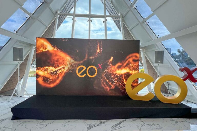 Event / Rental LED Screen at EOX Malaysia Launching Event, Astana at Bamboo Hills