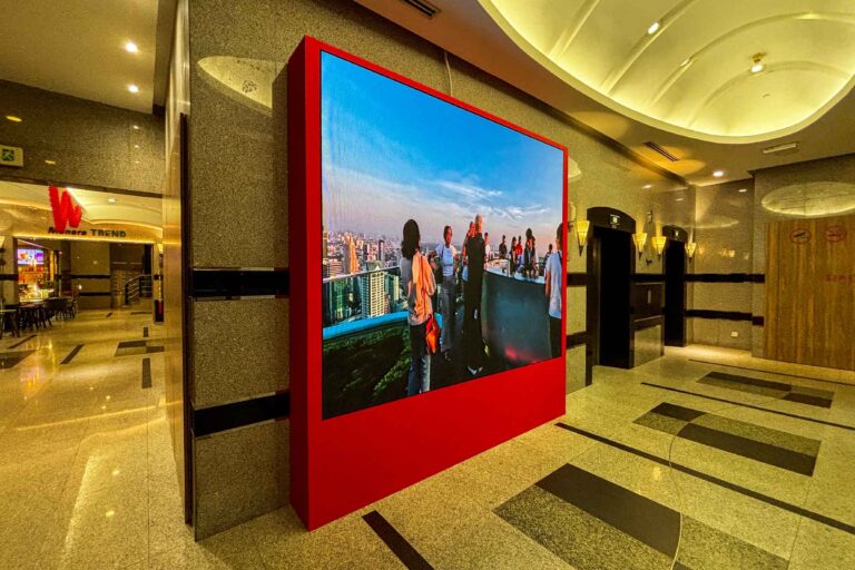 Indoor LED Screen at Insurance Company at Klang