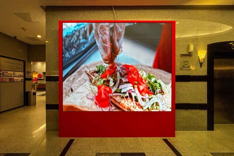 Indoor LED Screen at Insurance Company at Klang