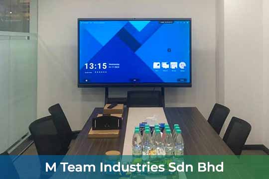 VEXO Smart Interactive Panel at M Team Industries Sdn Bhd