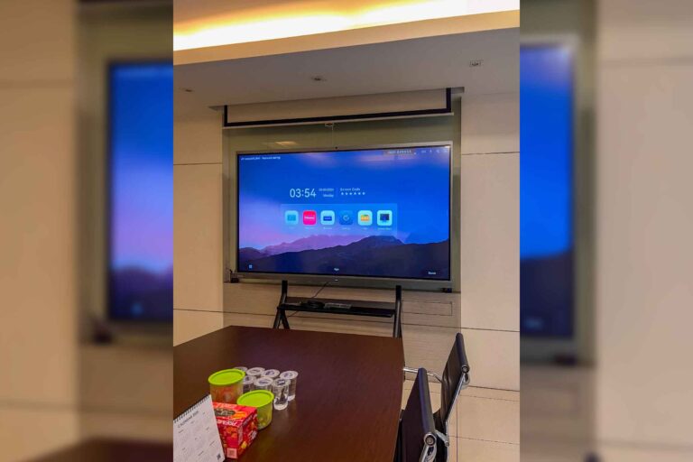 VEXO Smart Interactive Panel at Priority Synergy Sdn Bhd