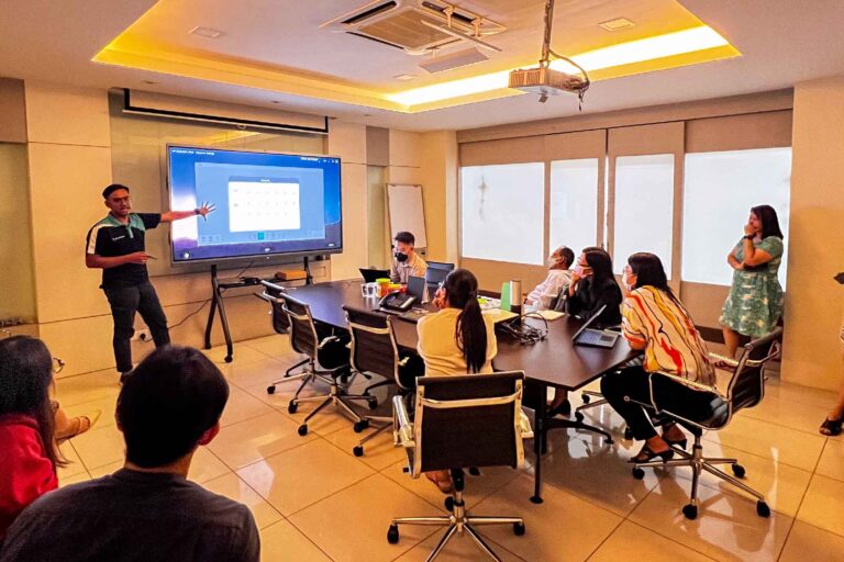 VEXO Smart Interactive Panel at Priority Synergy Sdn Bhd