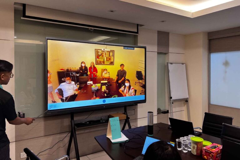 VEXO Smart Interactive Panel at Priority Synergy Sdn Bhd