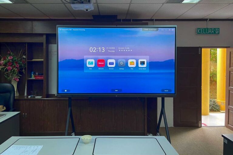 VEXO Smart Interactive Panel at RISDA Training Center (RISTEC)