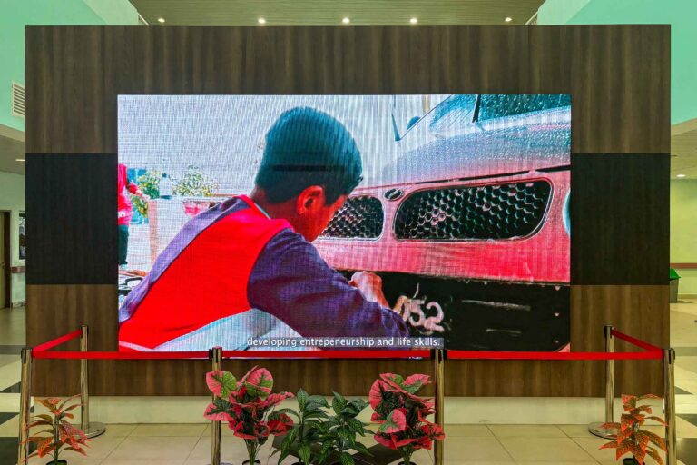 Indoor LED Screen at Sultan Ahmad Shah Medical Centre