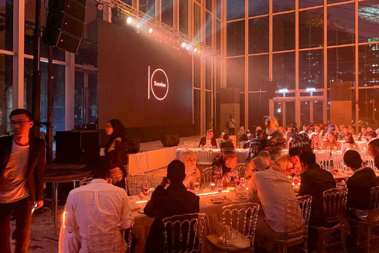 Event / Rental LED Screen at Sunview 10 Anniversary Dinner, Sentul Pavilion