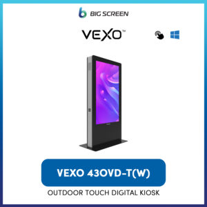 VEXO 43OVD-T(W) - Outdoor Touch Digital Kiosk/Standee (Windows)