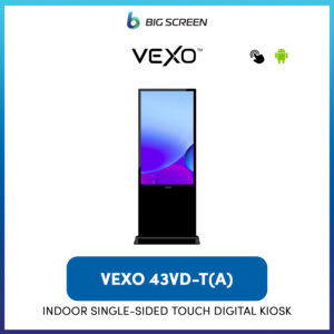 VEXO 43VD-T(A) - Indoor Single-Sided SMART Touch Digital Kiosk/Standee (Android)