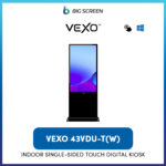 VEXO 43VDU-T(W) - Indoor Single-Sided SMART Touch Digital Kiosk/Standee (Windows)