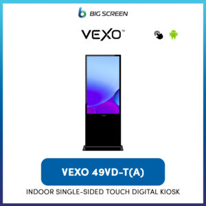VEXO 49VD-T(A) - Indoor Single-Sided SMART Touch Digital Kiosk/Standee (Android)