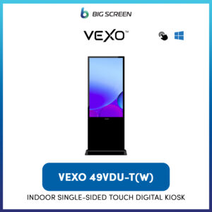 VEXO 49VDU-T(W) - Indoor Single-Sided SMART Touch Digital Kiosk/Standee (Windows)
