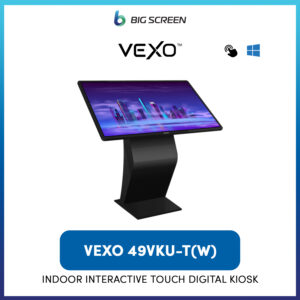 VEXO 49VKU-T(W) - Indoor Interactive Touch Digital Kiosk (Windows)