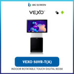 VEXO 50VR-T(A) - Indoor Rotatable Touch Digital Kiosk/Standee (Android)