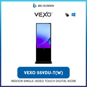 VEXO 55VDU-T(W) - Indoor Single-Sided SMART Touch Digital Kiosk/Standee (Windows)