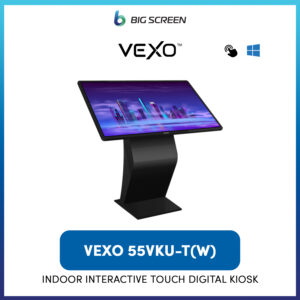 VEXO 55VKU-T(W) - Indoor Interactive Touch Digital Kiosk (Windows)