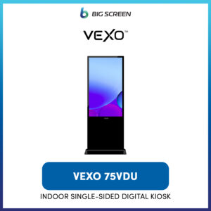 VEXO 75VDU - Indoor Single-Sided SMART Digital Kiosk/Standee