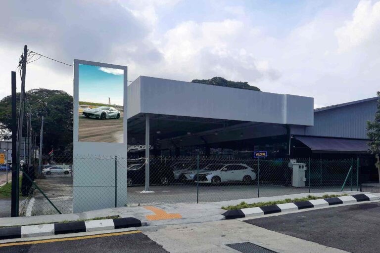 Outdoor LED Screen at Wanija Industries Sdn Bhd