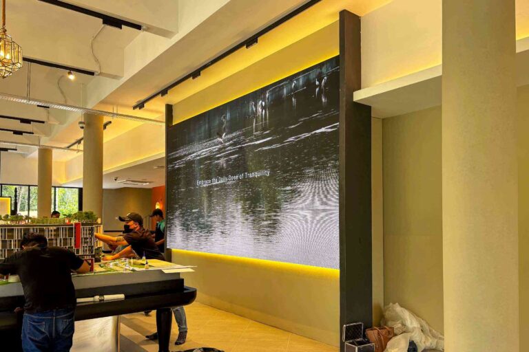 Indoor LED Screen at Avaland Sales Gallery Bangi