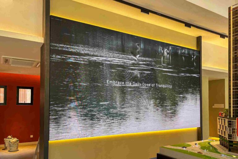 Indoor LED Screen at Avaland Sales Gallery Bangi