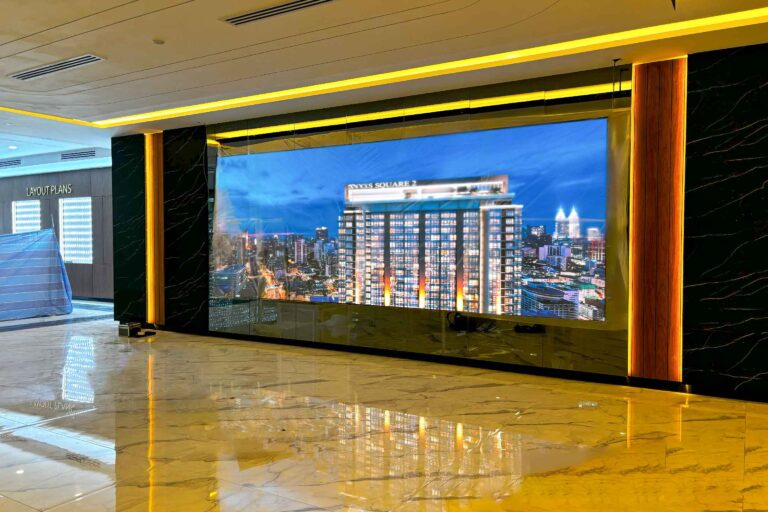 Indoor LED Screen at Lot 2000, Berjaya Times Square