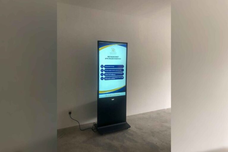 VEXO Digital Kiosk / Standee at Sim & Rahman Advocates and Solicitors