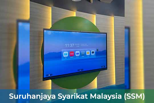 VEXO Smart Interactive Panel at Suruhanjaya Syarikat Malaysia (SSM)
