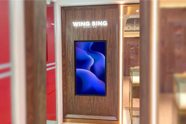 VEXO Digital Kiosk / Smart Digital Signage at Wing Sing, Intermark Mall