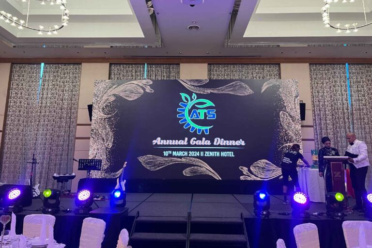 Event / Rental LED Screen for ATS Annual Gala Dinner at Zenith Hotel Putrajaya