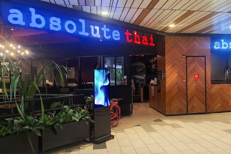 VEXO Digital Kiosk / Standee at Absolute Thai at KL East Mall