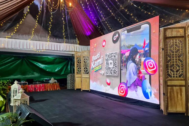 Event / Rental LED Screen for Majlis Berbuka Puasa Ramadan EHH Food Industry Sdn Bhd at EHH Food Industry Factory
