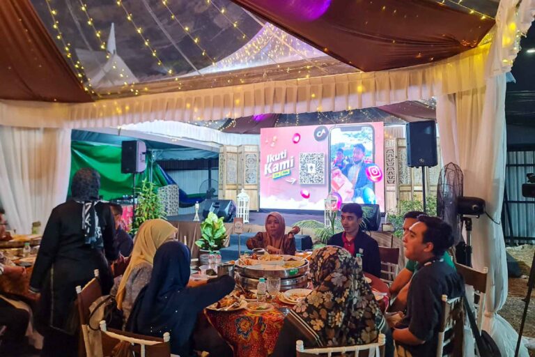 Event / Rental LED Screen for Majlis Berbuka Puasa Ramadan EHH Food Industry Sdn Bhd at EHH Food Industry Factory