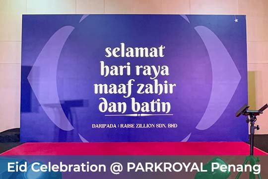 Event / Rental LED Screen at Eid Celebration PARKROYAL Penang Resort
