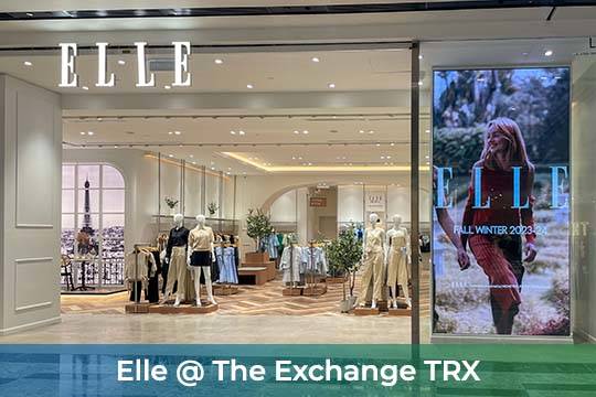 Indoor LED Screen at Elle, The Exchange TRX