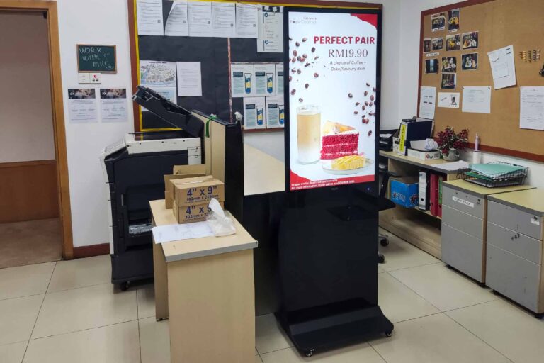 VEXO Digital Kiosk / Standee at Holiday Inn Melaka