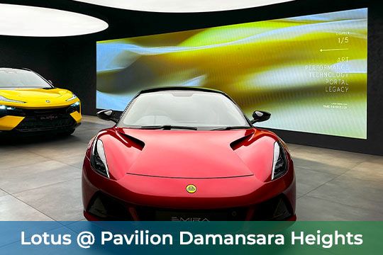 VANTA COB microLED Screen at Lotus Car, Pavilion Damansara Heights