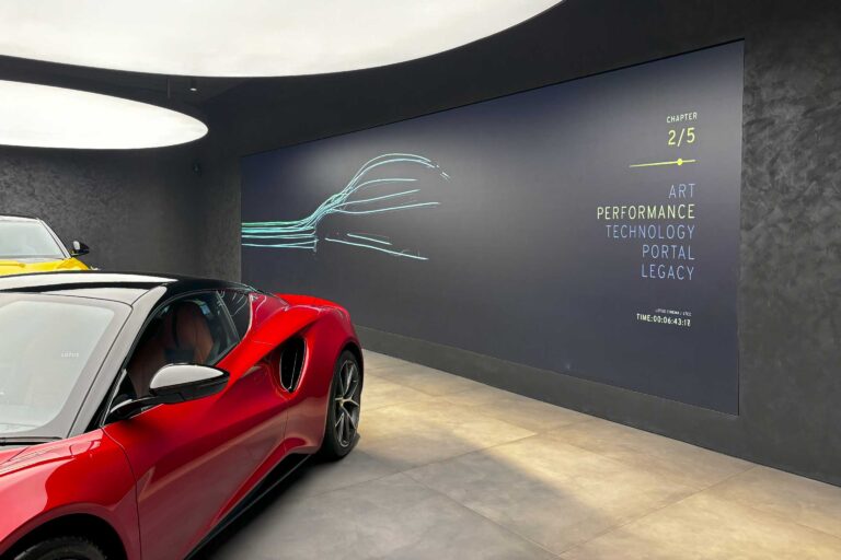 VANTA COB microLED Screen at Lotus Car, Pavilion Damansara Heights