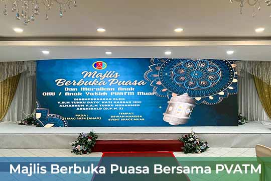 Event / Rental LED Screen for Majlis Berbuka Puasa Bersama Persatuan Veteren Angkatan Tentera Malaysia at Marissa Grand Event Space
