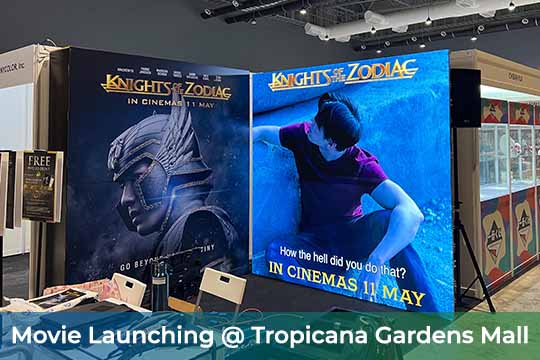 Event / Rental LED Screen at Knight of Zodiac Movie Launching