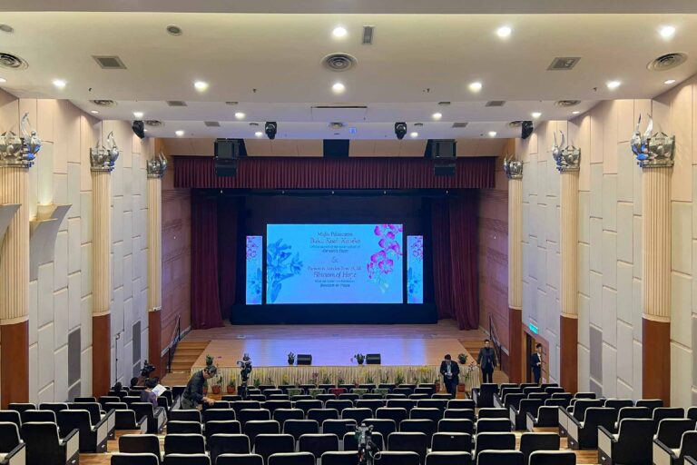 Event / Rental LED Screen for Launching of the Malay Edition of Kaneko's Story at Wisma Kebudayaan Soka Gakkai Malaysia (WKSGM)