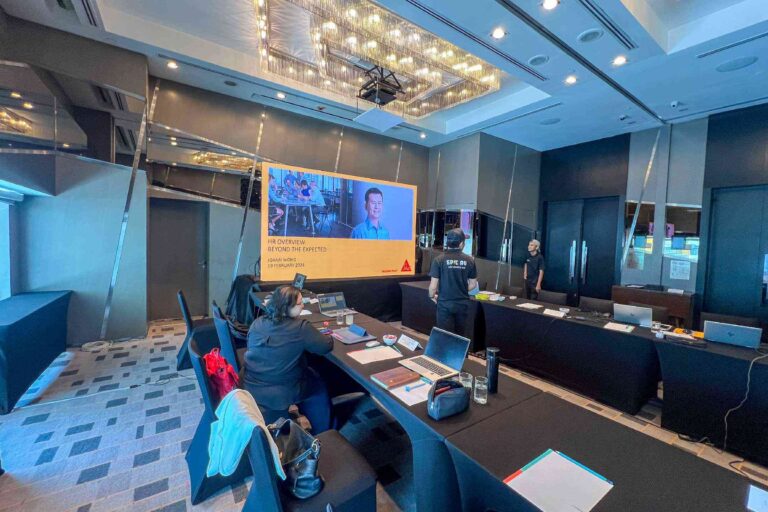 Event / Rental LED Screen for Regional Meeting Hybrid's Sika Kimia Sdn Bhd at Le Méridien Kuala Lumpur