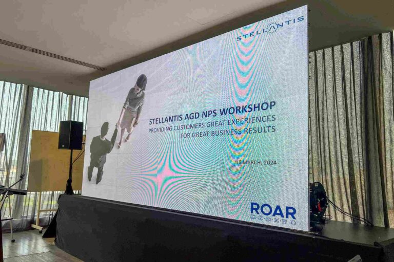 Event / Rental LED Screen for Stellantis AGD NPS Workshop at The Pines Melaka