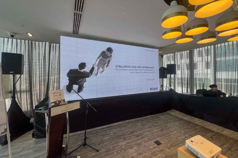 Event / Rental LED Screen for Stellantis AGD NPS Workshop at The Pines Melaka