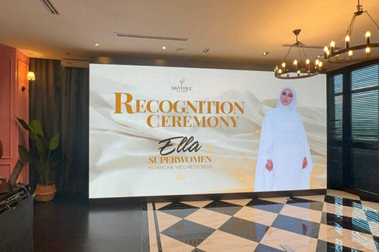 Event / Rental LED Screen for Superwomen Hormone Wellness Recognition Ceremony at Colony – Eco City
