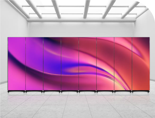Applications of BIG Indoor LED Digital Poster at Exhibition Hall