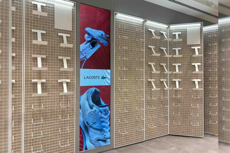 Indoor LED Screen at Lacoste at IOI City Mall